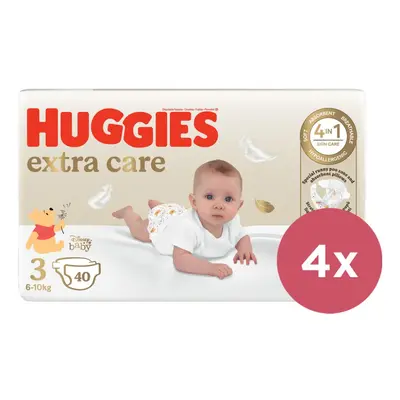 4x HUGGIES® Extra Care eldobható pelenka (6-10 kg) db