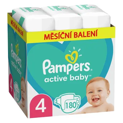 PAMPERS Active Baby eldobható pelenka db (9-14 kg) db - HAVI KÉSZLET