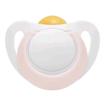 NUK Pacifier Star latex 0-6m. doboz rózsaszín