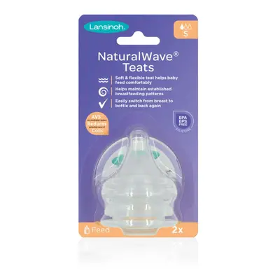 LANSINOH NaturalWave Slow Flow cumisüveg mellbimbó, S, db