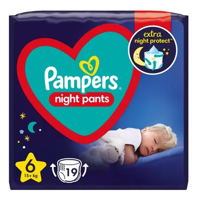 PAMPERS Éjszakai nadrág Eldobható pelenkabugyi (15 kg+) db