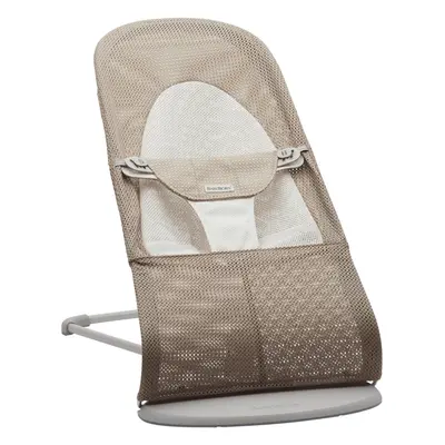 BABYBJÖRN Lounger Balance Soft Grey Bézs/Fehér háló, világosszürke konstrukció