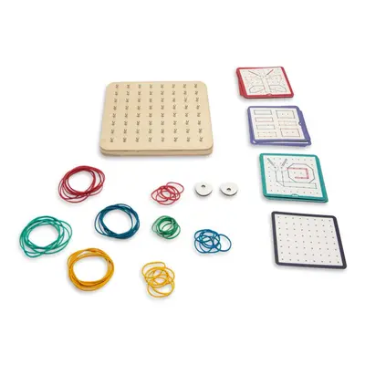 Geoboard - motoros játék