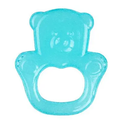 BABYONO Teether hűsítő medve türkiz