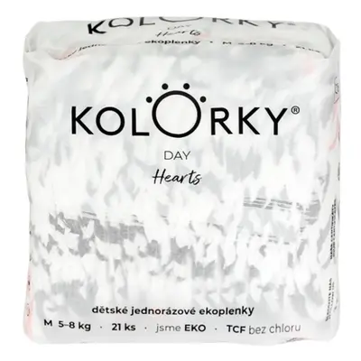 KOLORKY DAY Pelenka eldobható eco, szív (5-8 kg) db