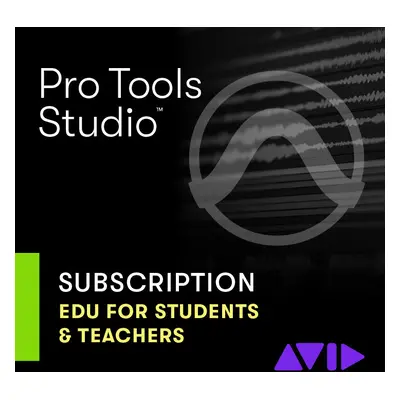 AVID Pro Tools Studio Annual Paid Annual Subscription - EDU (Digitális termék)