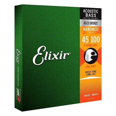 Elixir Anti-Rust Nanoweb Basszusgitár húr