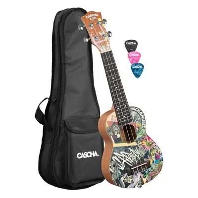 Cascha HH Art Series Urban Szoprán ukulele