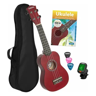 Cascha HH Red Szoprán ukulele