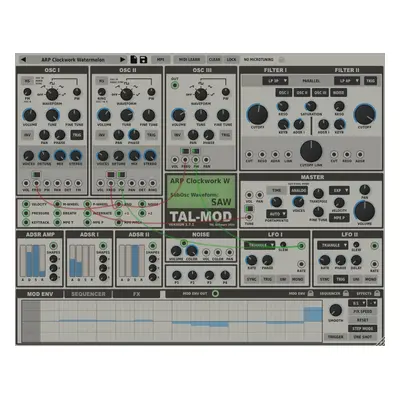 TAL SOFTWARE Mod Synthesizer (Digitális termék)