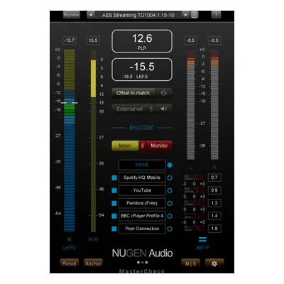 Nugen Audio MasterCheck (Digitális termék)