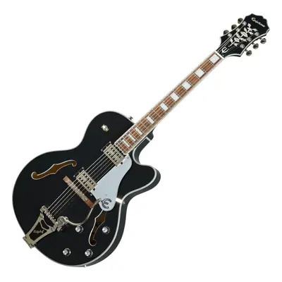 Epiphone Emperor Swingster Black Aged Gloss Félakusztikus - jazz-gitár