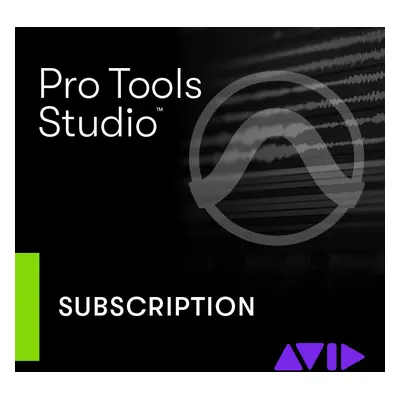 AVID Pro Tools Studio Annual New Subscription (Digitális termék)