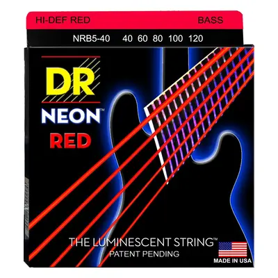 DR Strings NRB5-40 Basszusgitár húr