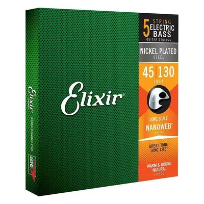 Elixir NanoWeb Light Basszusgitár húr