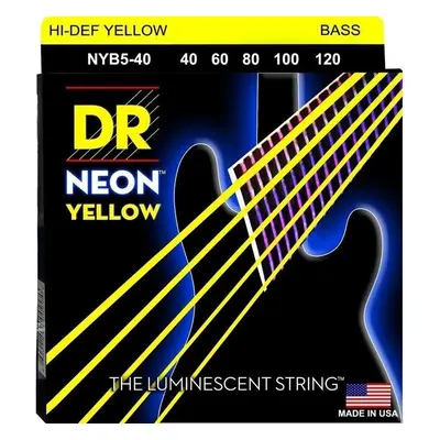 DR Strings NYB5-40 Basszusgitár húr