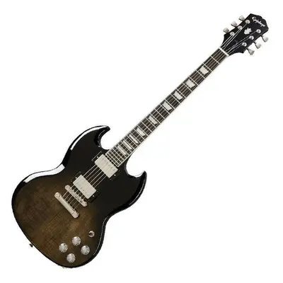 Epiphone SG Modern Figured Trans Black Fade Elektromos gitár