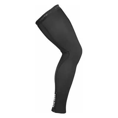 Castelli Nano Flex 3G Black Kerékpár lábmelegítő