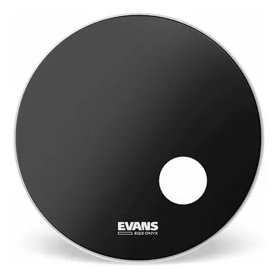 Evans BD24RONX Onyx Coated 24" Black Rezonátor (alsó) bőr