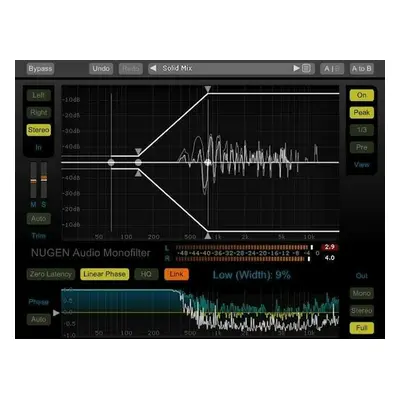 Nugen Audio Monofilter > Monofilter V4 UPGRADE (Digitális termék)