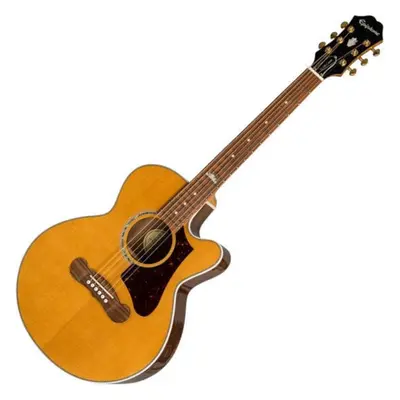 Epiphone EJ-200SCE Coupe Vintage Natural Elektroakusztikus gitár