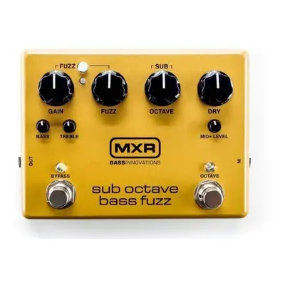 Dunlop MXR M287 SUB Octave Bass Fuzz Basszusgitár effektpedál (nem érhető el)