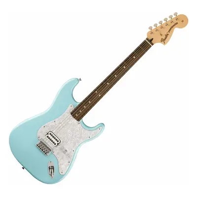 Fender Limited Edition Tom Delonge Stratocaster Daphne Blue Elektromos gitár