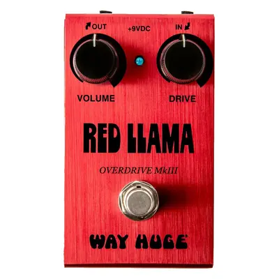 Dunlop Way Huge WM23 Smalls Red Llama Overdrive MKIII Gitáreffekt