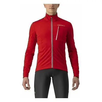 Castelli Go Kabát Red/Silver Gray