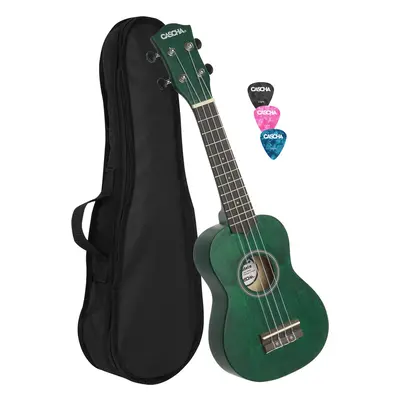 Cascha HH Green Szoprán ukulele