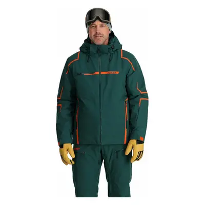 Spyder Mens Titan Ski Jacket Cypress Green Síkabát