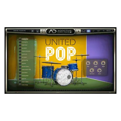 XLN Audio AD2: United Pop (Digitális termék)