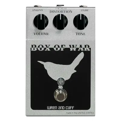 Wren and Cuff Box of War Reissue OG Fuzz Gitáreffekt