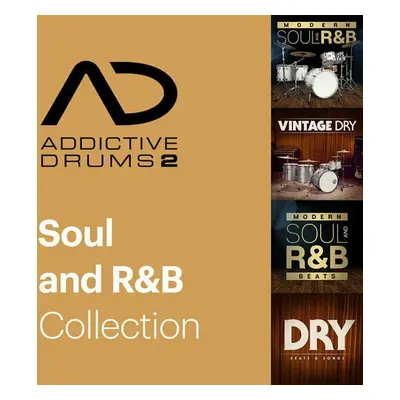 XLN Audio Addictive Drums 2: Soul & R&B Collection (Digitális termék)