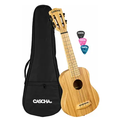 Cascha HH Bamboo Natural Szoprán ukulele