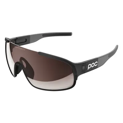 POC Crave Clarity Uranium Black Translucent/Grey/Brown Silver Mirror Kerékpáros szemüveg