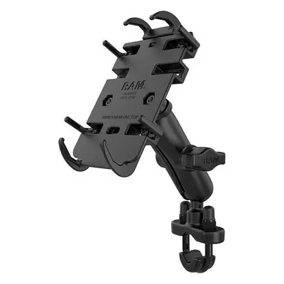 Ram Mounts Quick-Grip Phone Mount with Handlebar U-Bolt Base Tartó