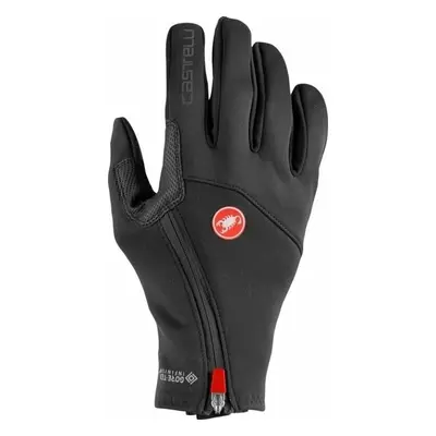 Castelli Mortirolo Glove Light Black Kesztyű kerékpározáshoz