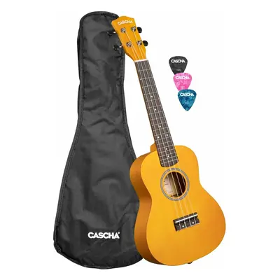 Cascha CUC105 Linden Yellow Koncert ukulele