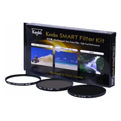 Kenko Smart Filter 3-Kit Protect/CPL/ND8 58mm Objektív szűrő