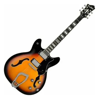 Hagstrom Viking Tobacco Sunburst Félakusztikus - jazz-gitár