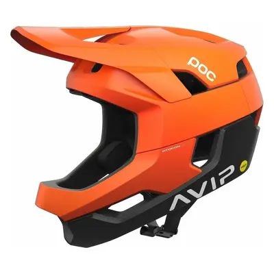 POC Otocon Race MIPS Fluorescent Orange AVIP/Uranium Black Matt Kerékpár sisak