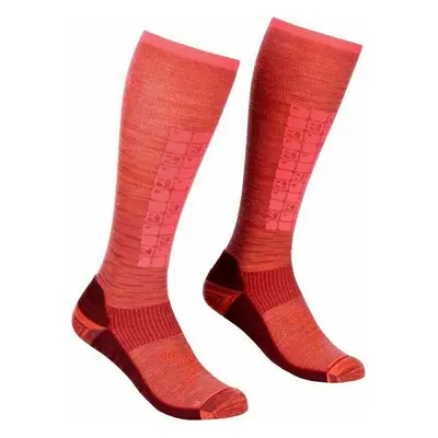 Ortovox Ski Compression Long W Blush Sízokni