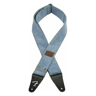 Fender Wrangler Denim Strap Textil gitár heveder Light Indigo