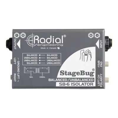 Radial StageBug SB-6 DI-Box