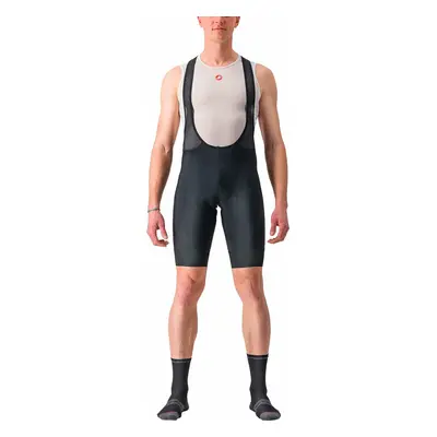 Castelli Entrata Bibshort Black Nadrág kerékpározáshoz