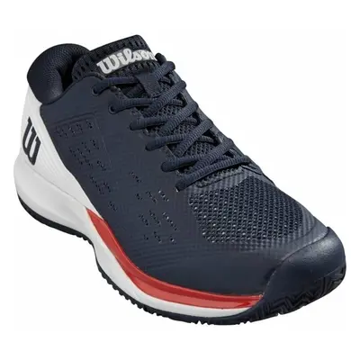 Wilson Rush Pro Ace Mens Tennis Shoe Navy Blaze/White/Red Férfi tenisz cipők