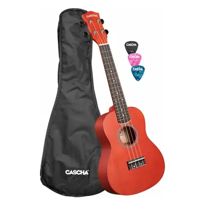 Cascha CUC102 Linden Red Koncert ukulele