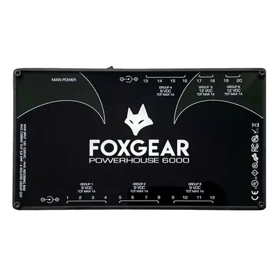 Foxgear Powerhouse Gitáreffekt tápegység