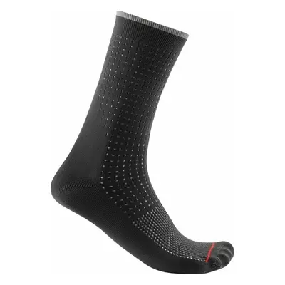 Castelli Premio Sock Black L/XL Kerékpáros zoknik